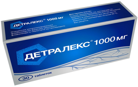 Детралекс таб. п/п/о 1000мг №30