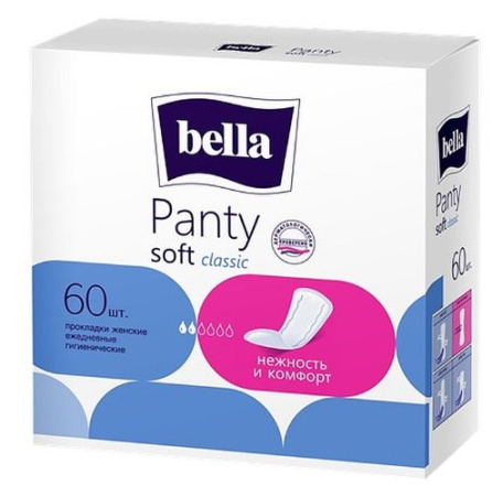 BELLA PANTY SOFT CLASSIC ЕЖЕДНЕВНЫЕ ПРОКЛАДКИ N60