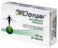 Экофуцин табл кишечнораст п/о плен 100 мг х20 ^