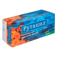 РУТАЦИД 500 МГ N60 ЖЕВ ТАБЛ