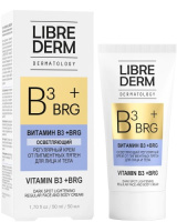 LIBREDERM DERMATOLOGY BRG+ВИТАМИН В3 ОСВЕТЛЯЮЩИЙ РЕГУЛЯРНЫЙ КРЕМ ОТ ПИГМЕНТНЫХ ПЯТЕН ДЛЯ ЛИЦА И ТЕЛА 50МЛ