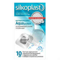 ПЛАСТЫРЬ SILKOPLAST Aquaprotect №10 #