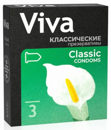VIVA ПРЕЗЕРВАТИВ КЛАССИЧЕСКИЕ N3
