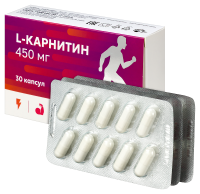 MIRROLLA L-КАРНИТИН 450МГ N30 КАПС МАССОЙ 470МГ