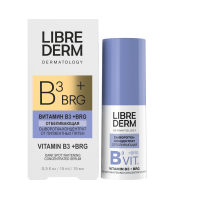 LIBREDERM DERMATOLOGY BRG+ВИТАМИН В3 ОТБЕЛИВАЮЩАЯ СЫВОРОТКА-КОНЦЕНТРАТ ТОЧЕЧНОГО НАНЕСЕНИЯ ОТ ПИГМЕНТНЫХ ПЯТЕН