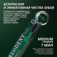 З/щетка Президент классик средняя (4900)