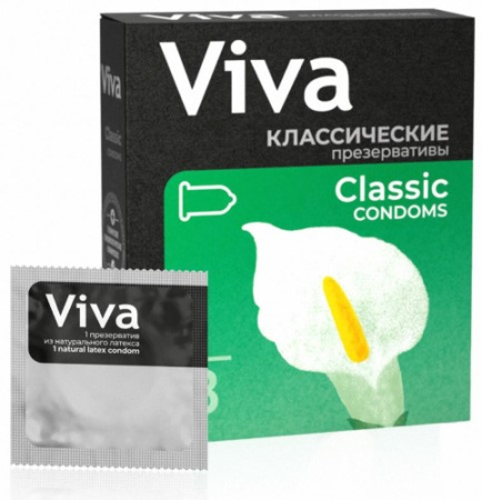VIVA ПРЕЗЕРВАТИВ КЛАССИЧЕСКИЕ N3