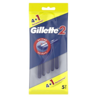 GILLETTE 2 БРИТВЫ ОДНОРАЗОВЫЕ N4+1 /АКЦИЯ за 1 шт./