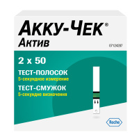 Тест-полоски Accu-Chek Active №100