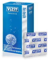 VIZIT HI-TECH ПРЕЗЕРВАТИВ SENSITIVE СВЕРХЧУВСТВИТЕЛЬНЫЕ N12