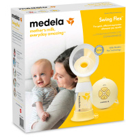 Медела/medela молокоотсос Свинг флекс электронный двухфазный