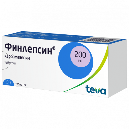 Финлепсин таб. 200мг N50