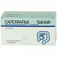 Салофальк пена рект доз. 1г/аппликация N14