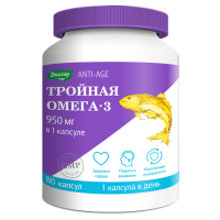 ТРОЙНАЯ ОМЕГА 3 950 МГ N80 КАПС МАССОЙ 1300МГ