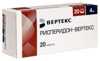Рисперидон-Вертекс табл п/о плен 4 мг х20 **