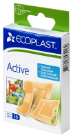 ECOPLAST ПЛАСТЫРЬ МЕДИЦИНСКИЙ ТКАНЫЙ (НАБОР) ACTIVE N16
