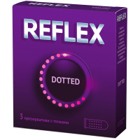 Reflex Dotted презервативы в смазке с точками х3