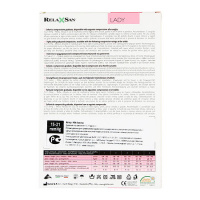 RELAXSAN LADY КОЛГОТКИ КОМПРЕССИОННЫЕ COLLANT 70den 1КЛАСС/15-21mmHg (АРТ 980А) РАЗМЕР 4/ЧЕРНЫЙ /АКЦИЯ за 1 шт