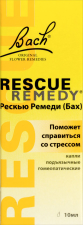 РЕСКЬЮ РЕМЕДИ /БАХ/ 20МЛ КАПЛИ ПОДЪЯЗЫЧ ГОМЕОПАТ