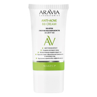 ARAVIA LABORATORIES ANTI-ACNE BB-КРЕМ ПРОТИВ НЕСОВЕРШЕНСТВ 50МЛ/14 LIGHT TAN