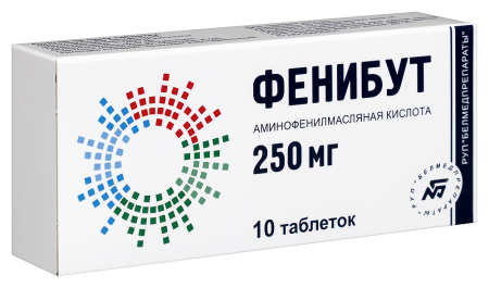 Фенибут таб. 250мг N10