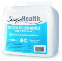 ЭЛАРАHEALTH ПОДГУЗНИКИ-ТРУСИКИ ДЛЯ ВЗРОСЛЫХ (ВПИТЫВАЮЩИЕ ТРУСЫ) ХL N10