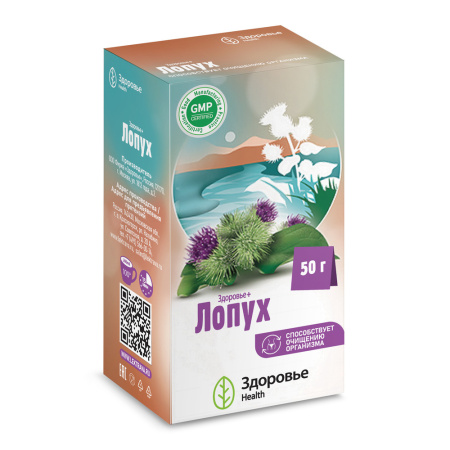 ФИТОЧАЙ ЗДОРОВЬЕ+ЛОПУХ 50,0