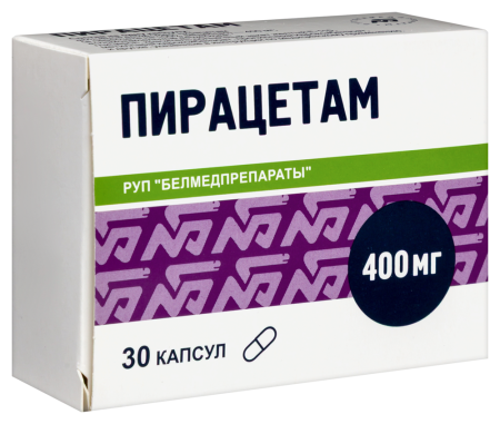 ПИРАЦЕТАМ 400 МГ N30 КАПС