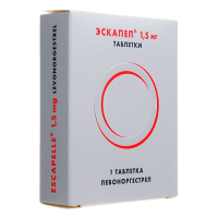 Эскапел таб. 1.5мг №1