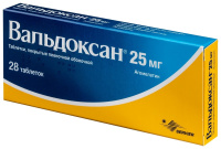 Вальдоксан таб. п/п/о 25мг №28