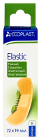 ECOPLAST ПЛАСТЫРЬ МЕДИЦИНСКИЙ ТКАНЫЙ (НАБОР) ELASTIC 72Х19ММ N8