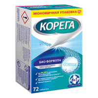 КОРЕГА БИО ФОРМУЛА ОЧИЩАЮЩИЕ ТАБЛЕТКИ N 72