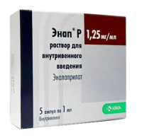 ЭНАП P 1,25 МГ/МЛ 1МЛ N5 АМП Р-Р В/В