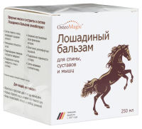 OSTEO MAGIC ЛОШАДИНЫЙ БАЛЬЗАМ ДЛЯ ТЕЛА И НОГ С ЭКСТРАКТОМ КОНСКОГО КАШТАНА 250МЛ
