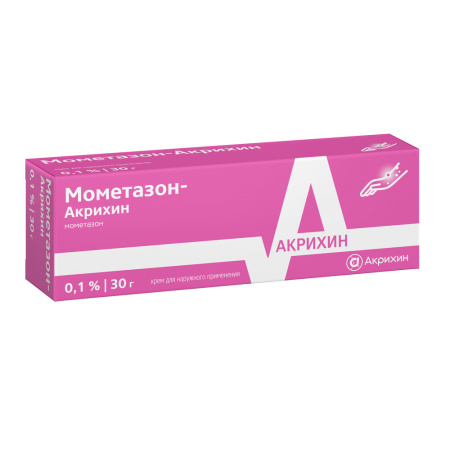 МОМЕТАЗОН-АКРИХИН 0,1% 30,0 КРЕМ Д/НАРУЖ ПРИМ