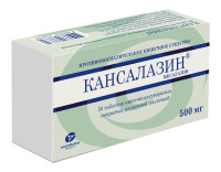 КАНСАЛАЗИН 500 МГ N50 ТАБЛ КИШЕЧНОРАСТВОР П/ПЛЕН/ОБОЛОЧ