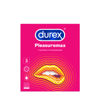Презервативы Дюрекс/Durex плесуремакс ребристая и точечная структ N3