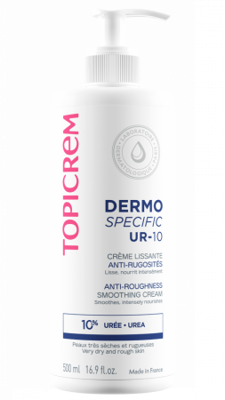 TOPICREM DERMO SPECIFIC UR-10 КРЕМ СМЯГЧАЮЩИЙ ДЛЯ ОГРУБЕВШЕЙ КОЖИ 500МЛ