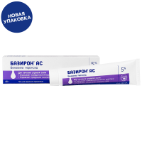 БАЗИРОН АС 5% 40,0 ГЕЛЬ
