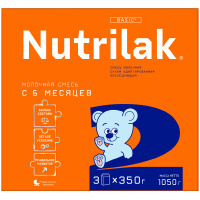 NUTRILAK PREMIUM 2 СМЕСЬ СУХАЯ МОЛОЧНАЯ АДАПТИРОВАННАЯ 1050,0