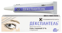 Декспантель гель глазн 5 % туба 10 г х1