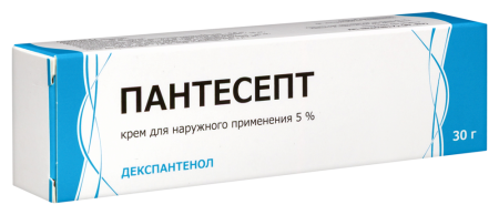 Пантесепт 5% 30г крем