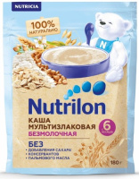NUTRILON БЕЗМОЛОЧНАЯ МУЛЬТИЗЛАКОВАЯ КАША 180,0