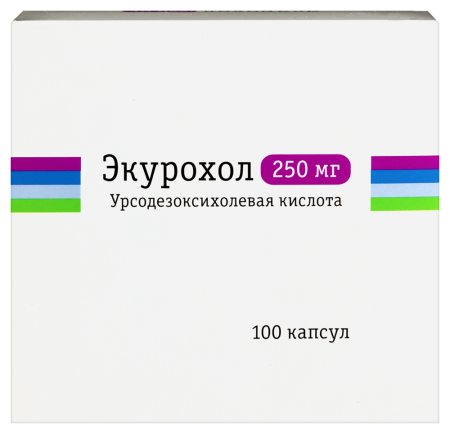 Экурохол капс. 250мг №100