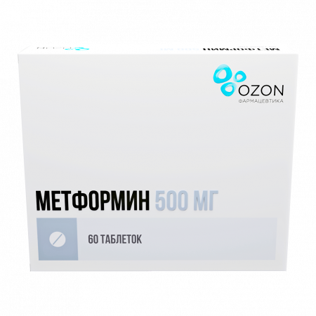 Метформин таб. 500мг N60