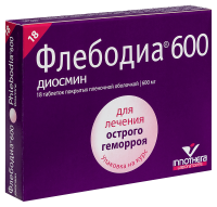 ФЛЕБОДИА 600 600 МГ N18 ТАБЛ П/ПЛЕН/ОБОЛОЧ
