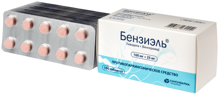 БЕНЗИЭЛЬ 100 МГ + 25 МГ N100 ТАБЛ