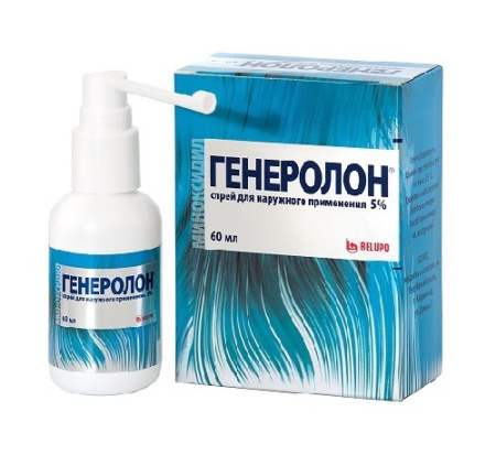 Генеролон спрей наружн. 5% 60мл N1