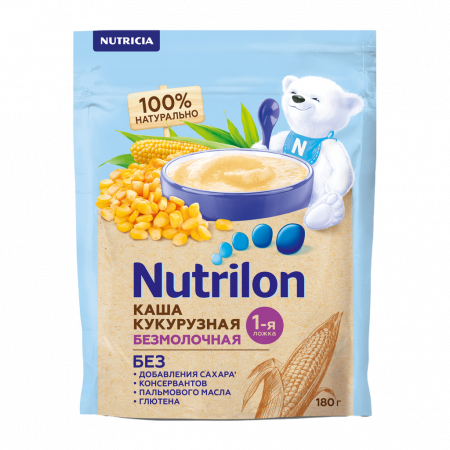 NUTRILON БЕЗМОЛОЧНАЯ КУКУРУЗНАЯ КАША 180,0