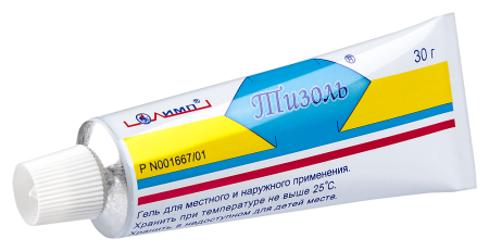 ТИЗОЛЬ 30,0 ГЕЛЬ Д/МЕСТ И НАРУЖ ПРИМ